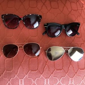 FOUR pairs of sunglasses!!
